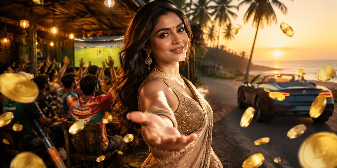 কুমিল্লার একজন তরুণ সমুদ্র সৈকতে বসে মোবাইলে ক্রিকেট বেটিং করছেন