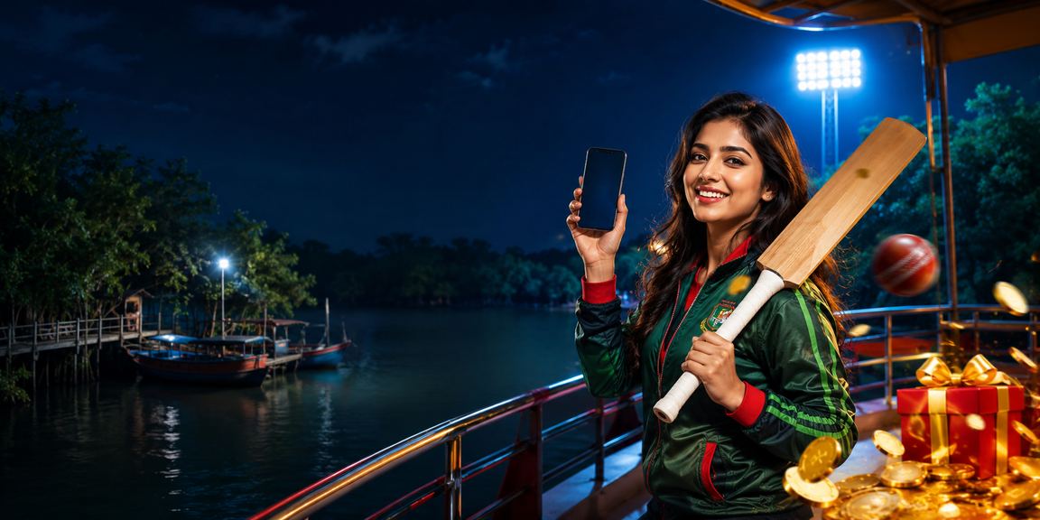 খুলনায় মোবাইলে ক্রিকেট বেটিং প্রোমোশন ব্যবহার করছেন একজন ব্যবহারকারী